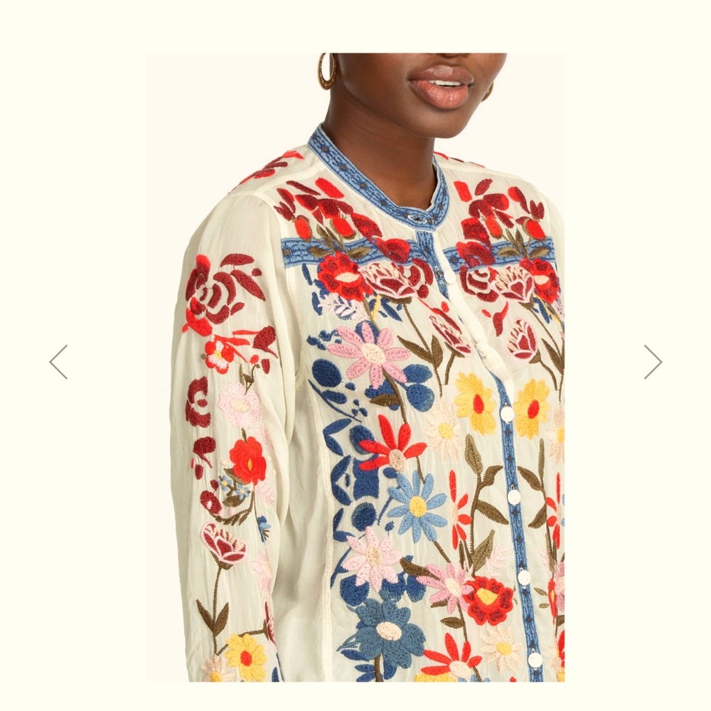 NWT Johnny Was Edie blouse - Picture 5 of 8